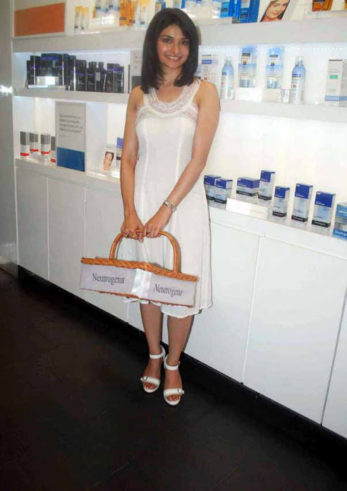 prachi desai white dress latest photos